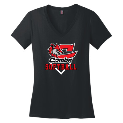 Combs Softball Ladies V-neck  Thumbnail