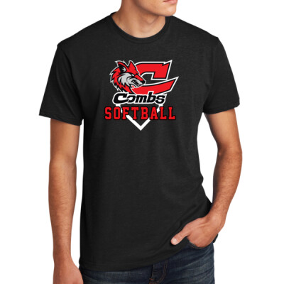 Combs Softball Diamond Unisex T-shirt Thumbnail