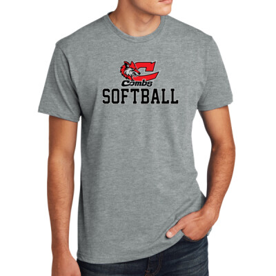Combs Softball Unisex T-shirt  2 Thumbnail